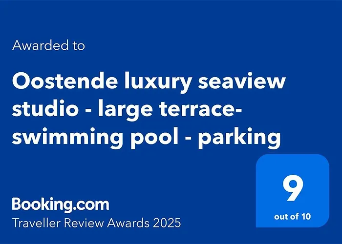 Luxury Seaview - Large Terrace- Swimming Pool - Parking